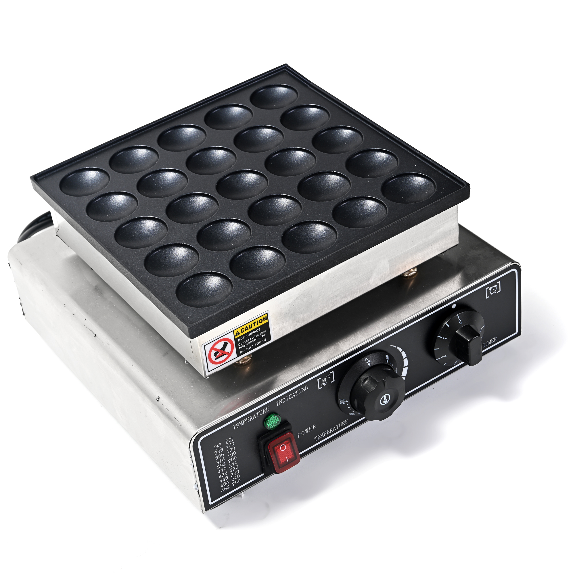 Máquina 25 Mini Hotcakes Eléctrica Industrial Muffin