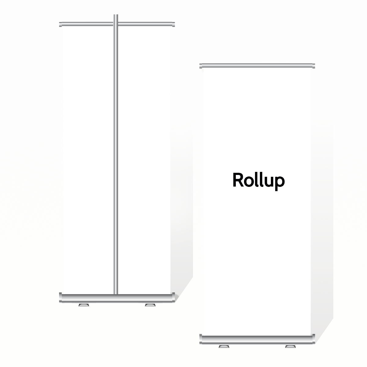 BANNER ROLLUP BASE DE ALUMINIO 80X200