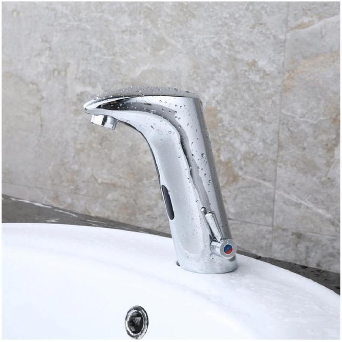 Mezcladora de Agua con Sensor MXOWT-001-17 Sensor 8 a 30cm 127V 60Hz Frío Caliente Automatico Diámetro de Tubo 12", SensoWat.