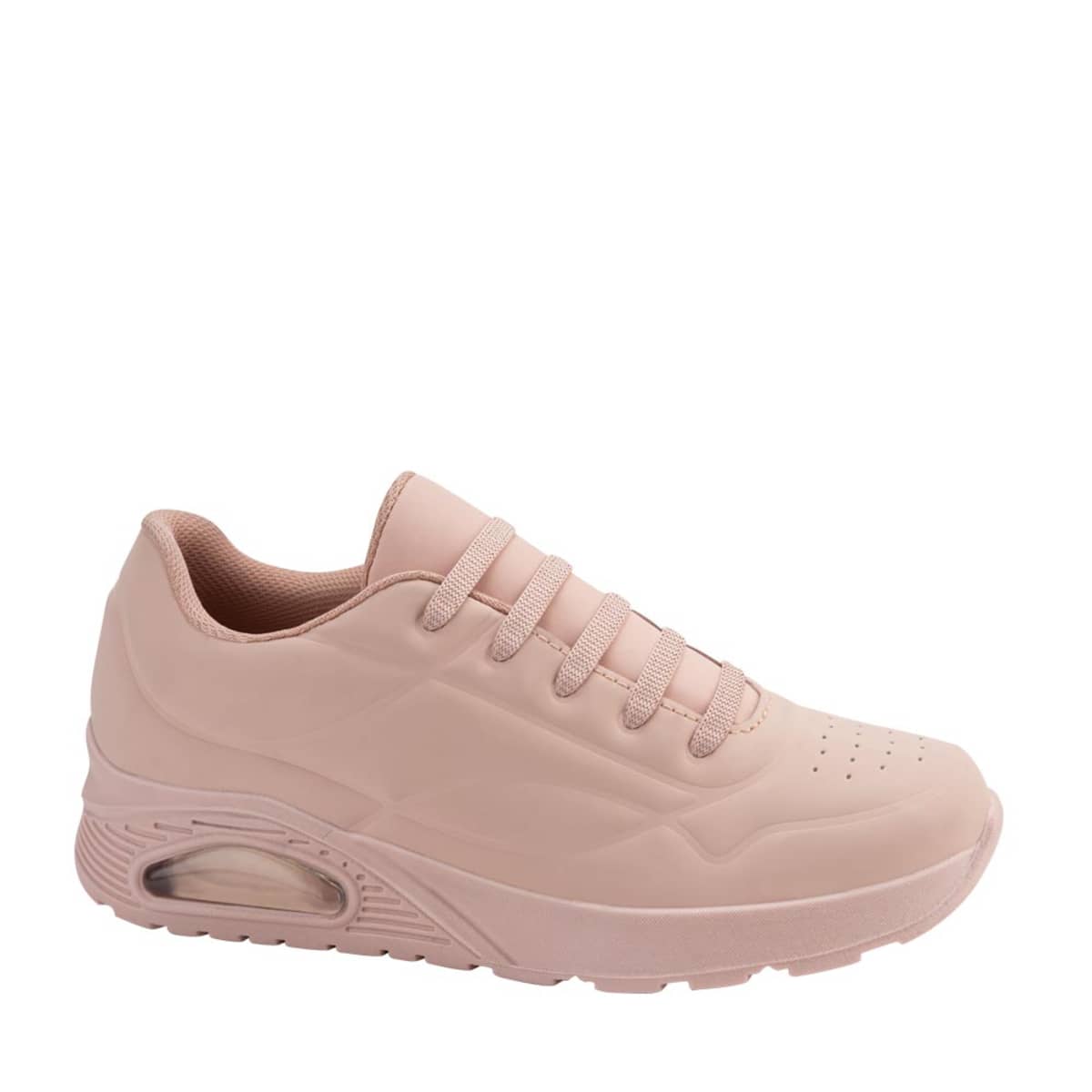 Tenis urbano de válvula con agujetas, color rosa, marca Shosh, mod. 1090546