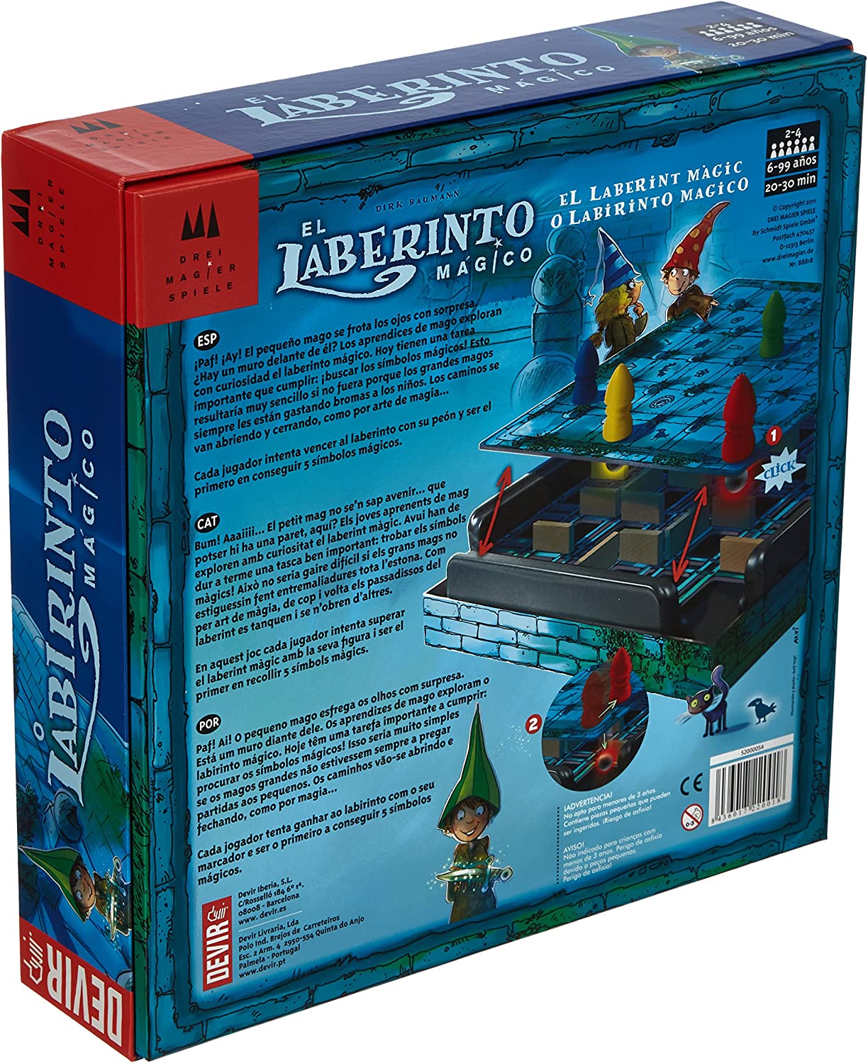 Devir Juego De Mesa Laberinto Mágico - Game Center