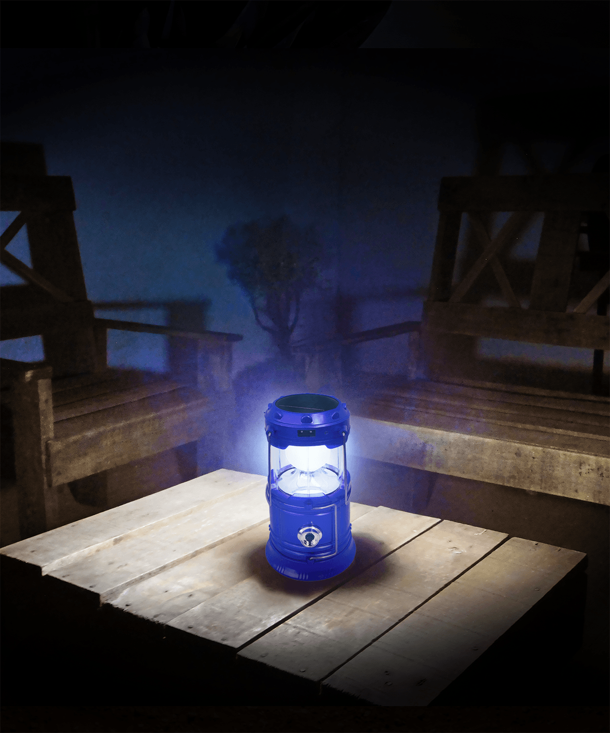 Lámpara Luz Archy de Camping Solar para Emergencia o Acampar, Doble Función, portátil y Ultra Brillante (LAM911).