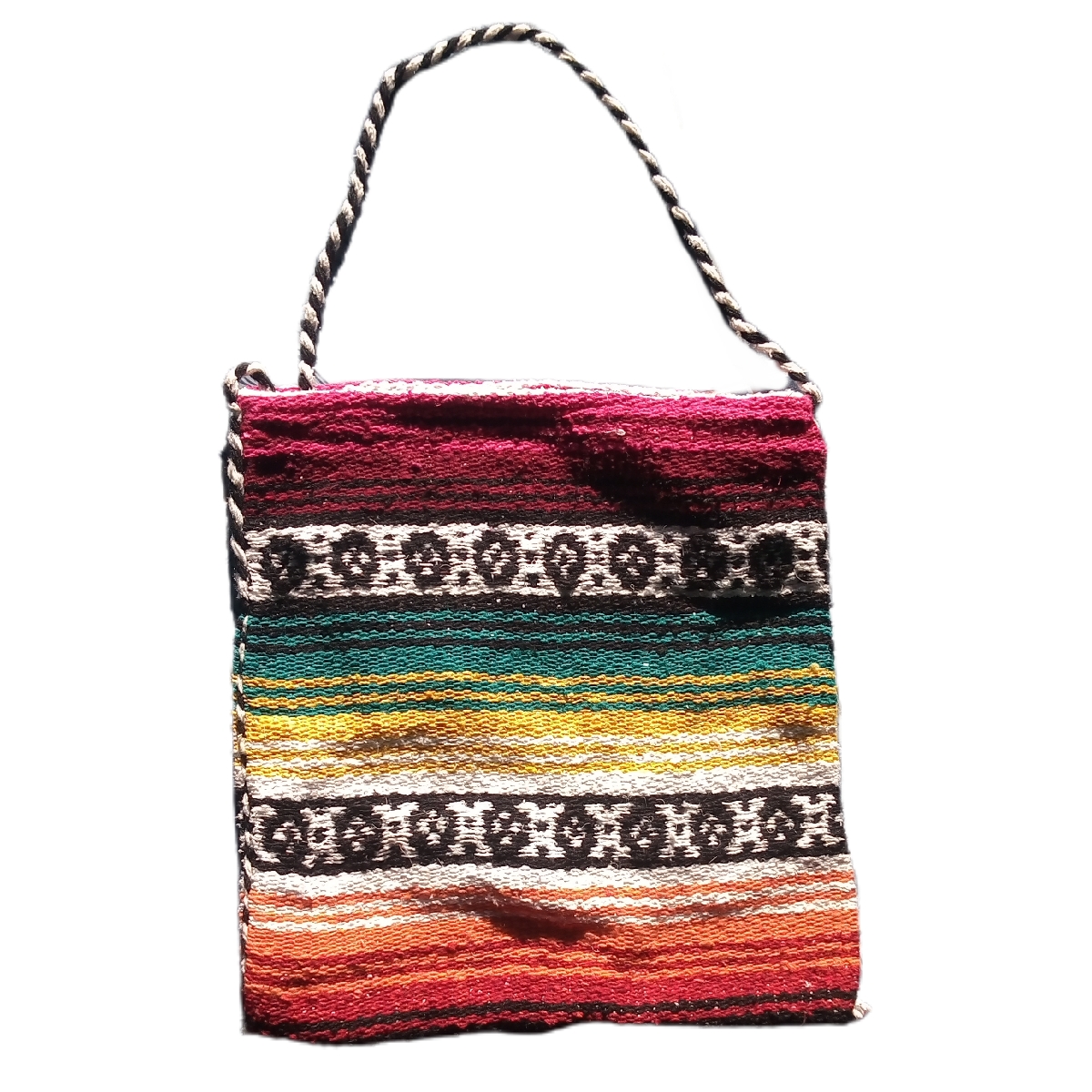 Bolsa Artesanal Morral Tradicional Mexicano Telar Manual