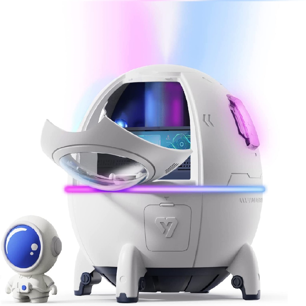 mini humidificador portátil con luz led  mod SM-H86 marca New Era 