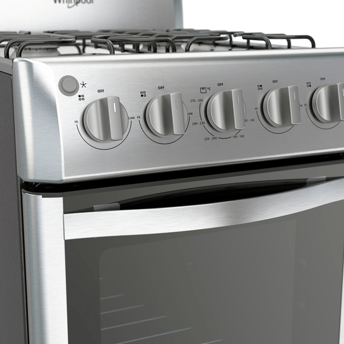 Estufa 20" Inox Marca Whirpool