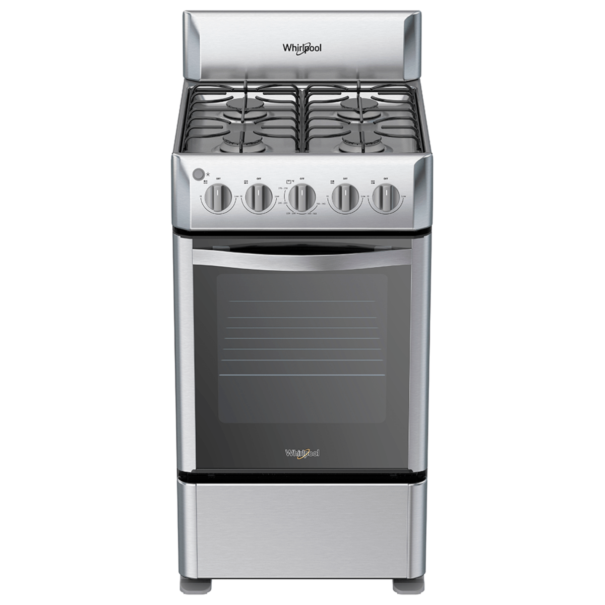 Estufa 20" Inox Marca Whirpool