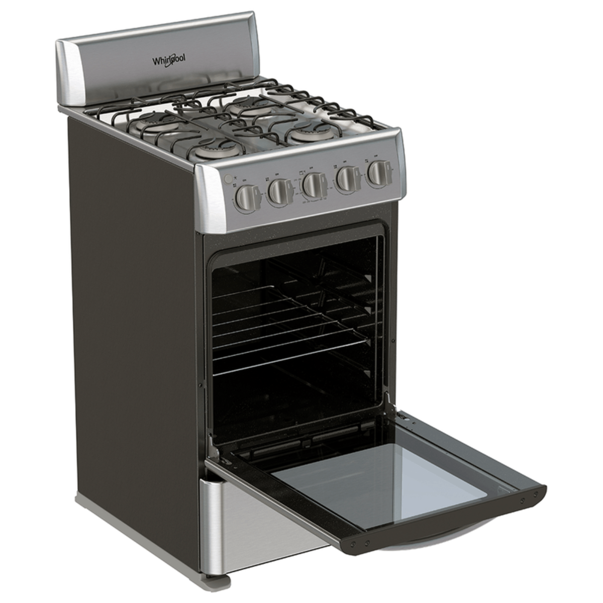 Estufa 20" Inox Marca Whirpool