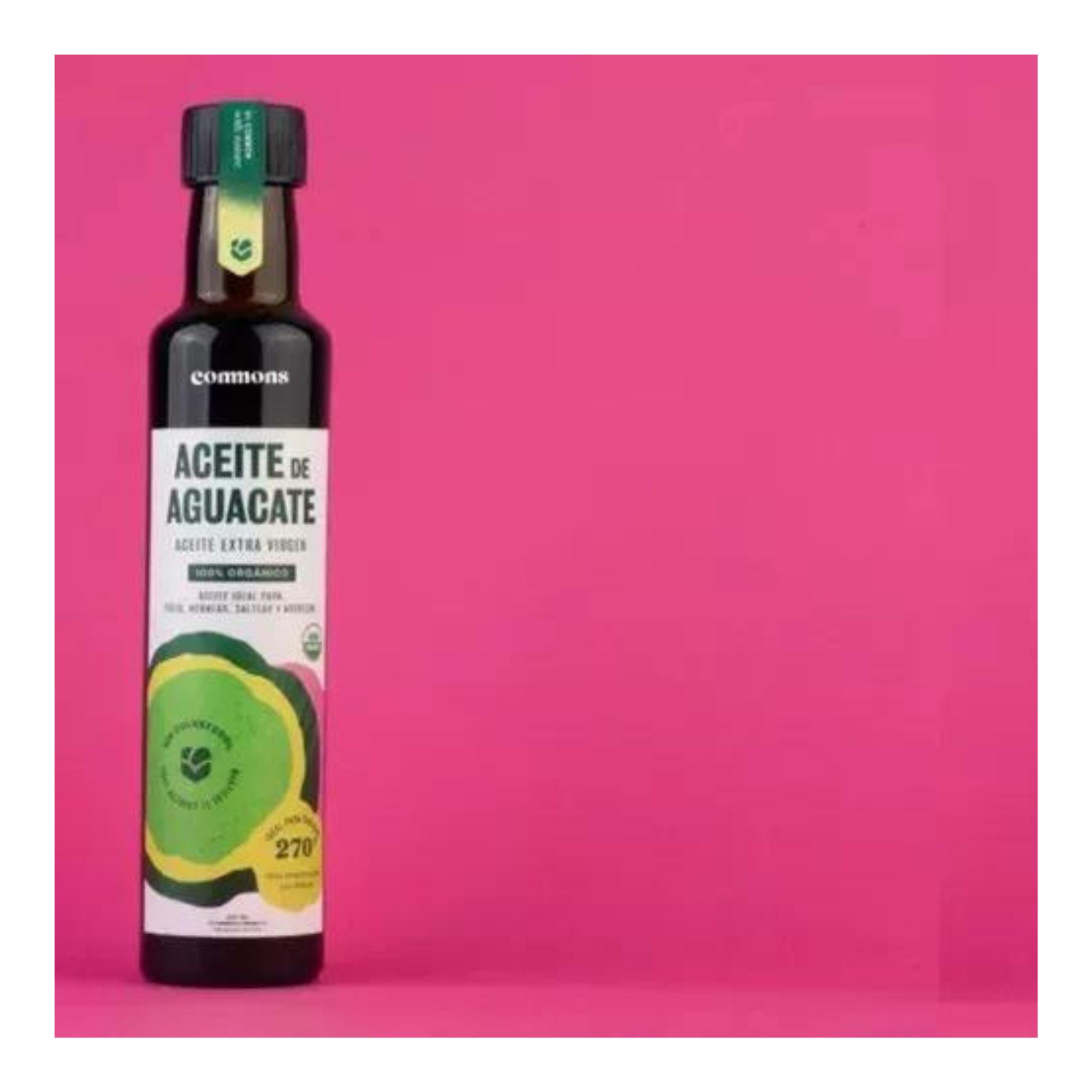 Aceite Aguacate Orgánico 2 Pack/500ml Commons Extra Virgen