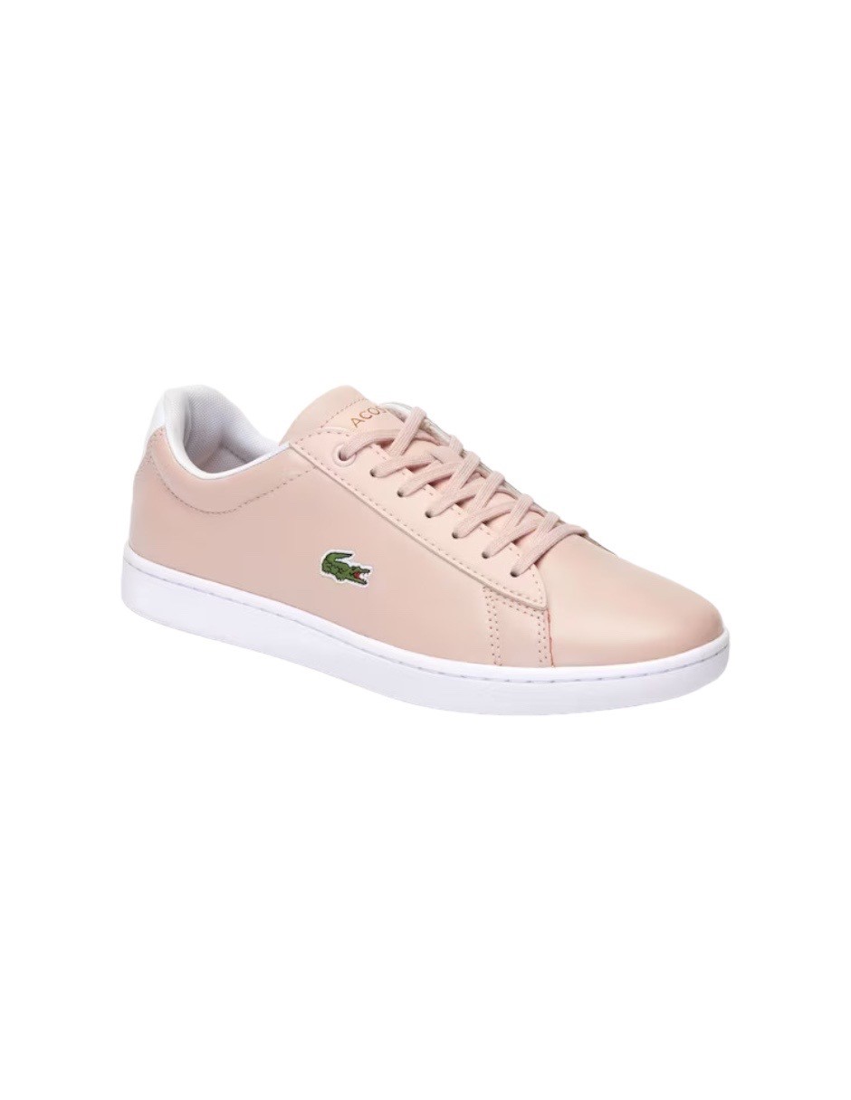 TENIS LACOSTE HYDEZ 319 ROSA CLARO