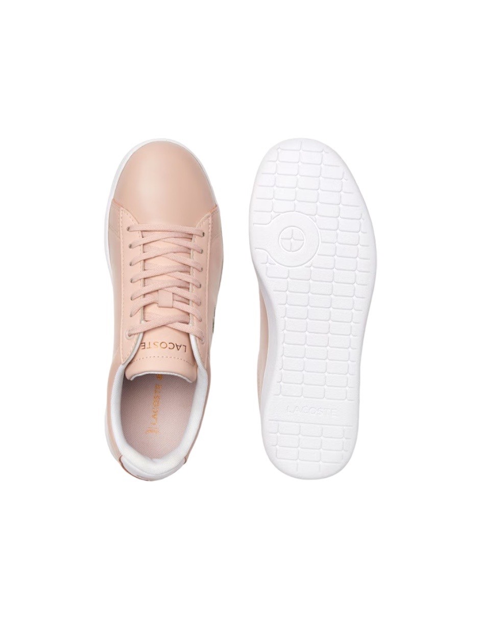 TENIS LACOSTE HYDEZ 319 ROSA CLARO