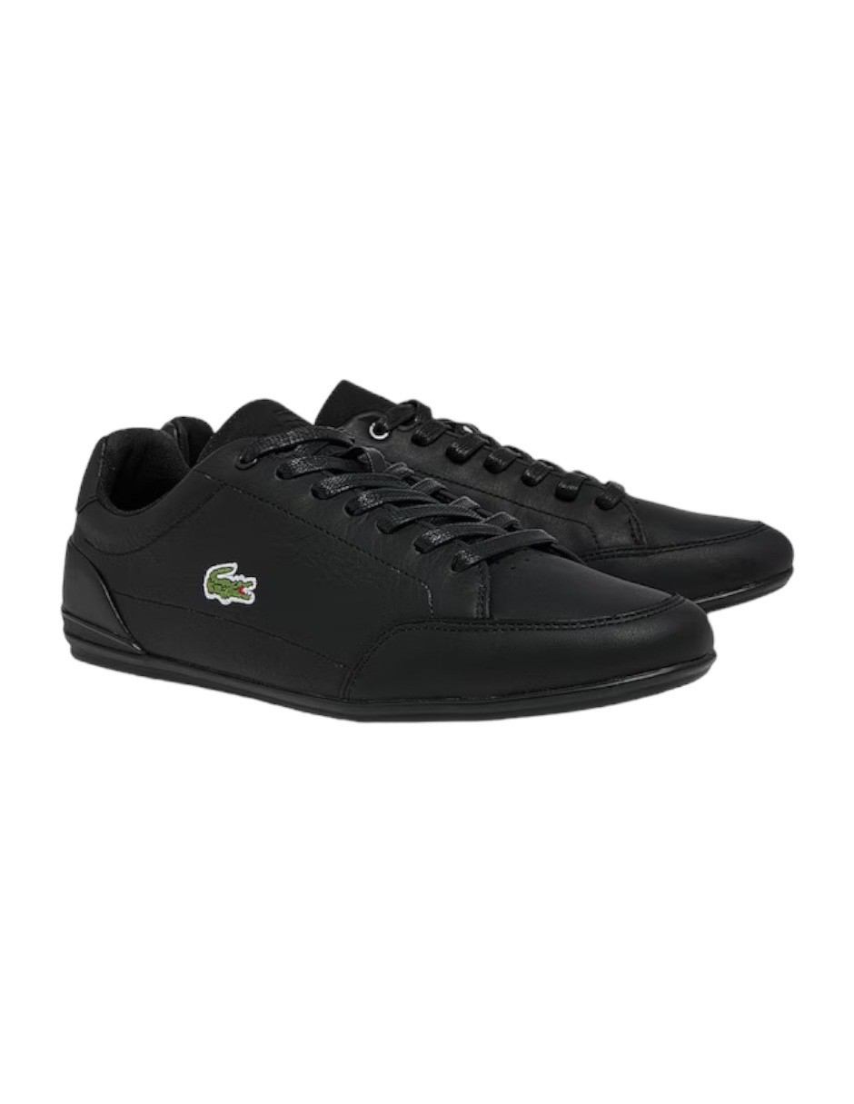 TENIS LACOSTE HYDEZ 119 TRIPLE BLACK HOMBRE