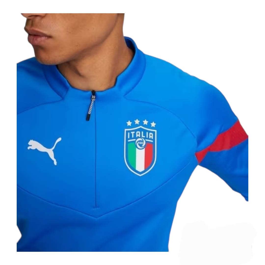 Sudadera Puma Italia Azul Hombre Talla Chica