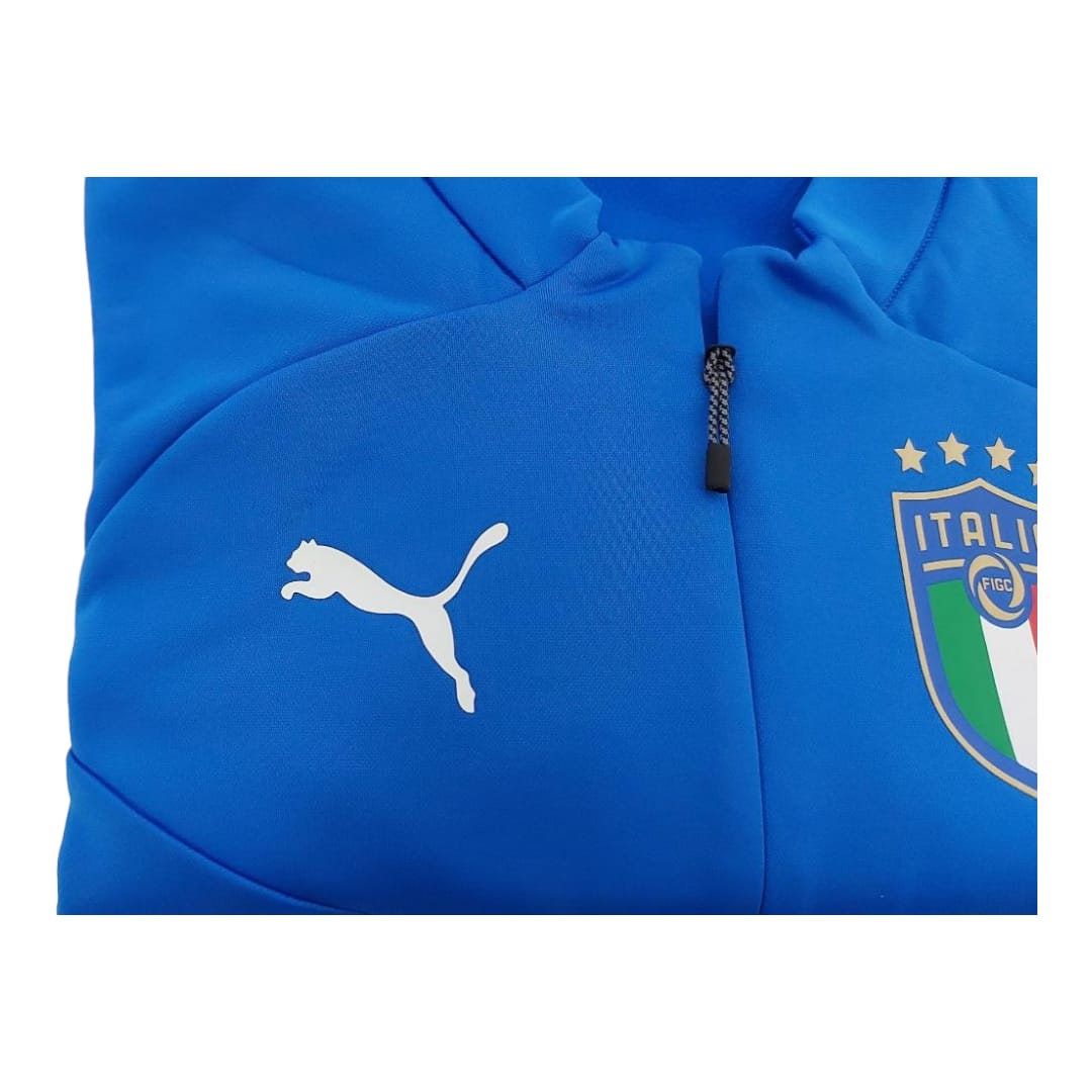 Sudadera Puma Italia Azul Hombre Talla Chica
