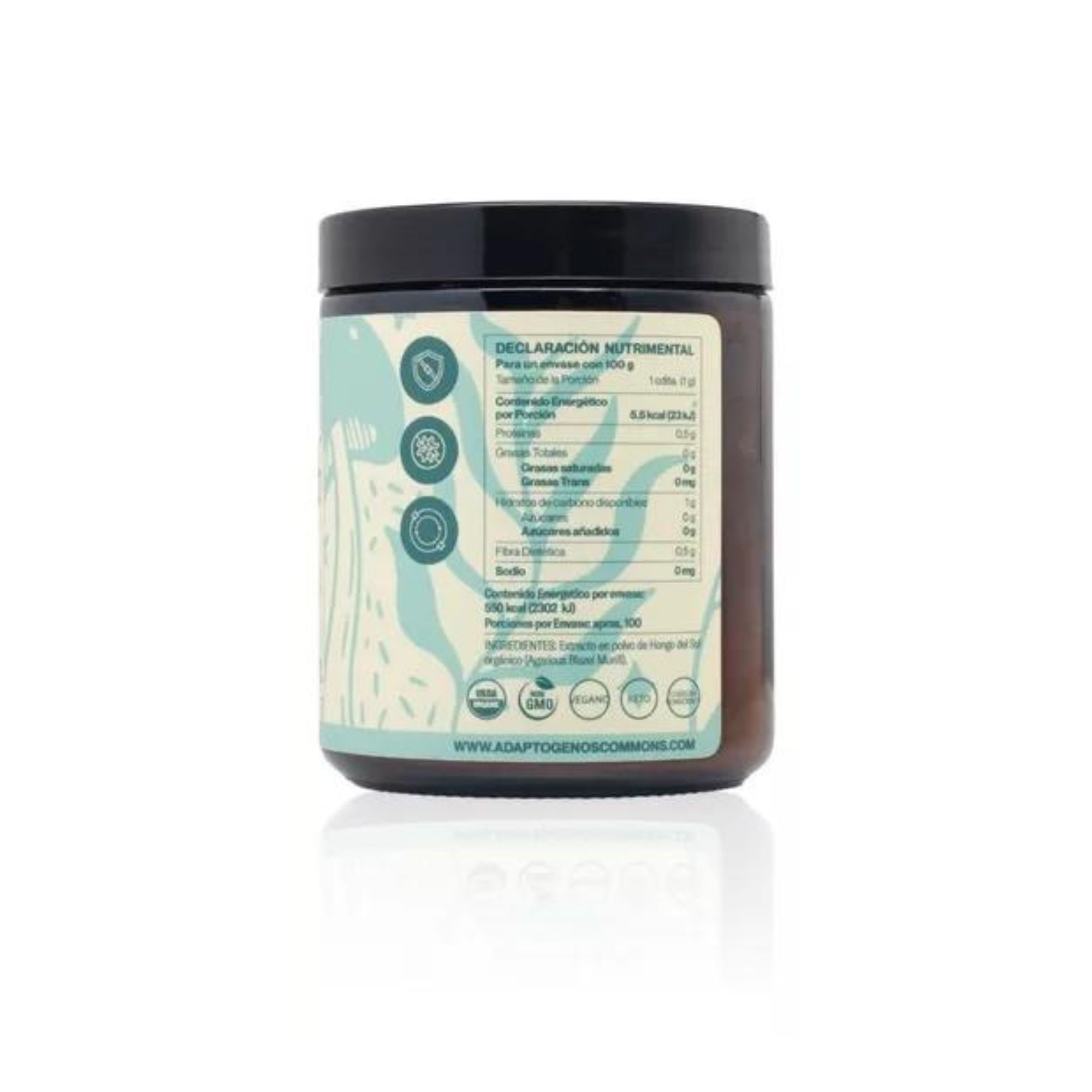 Hongo Adaptógeno Champiñón Del Sol Agaricus B 120g Commons 