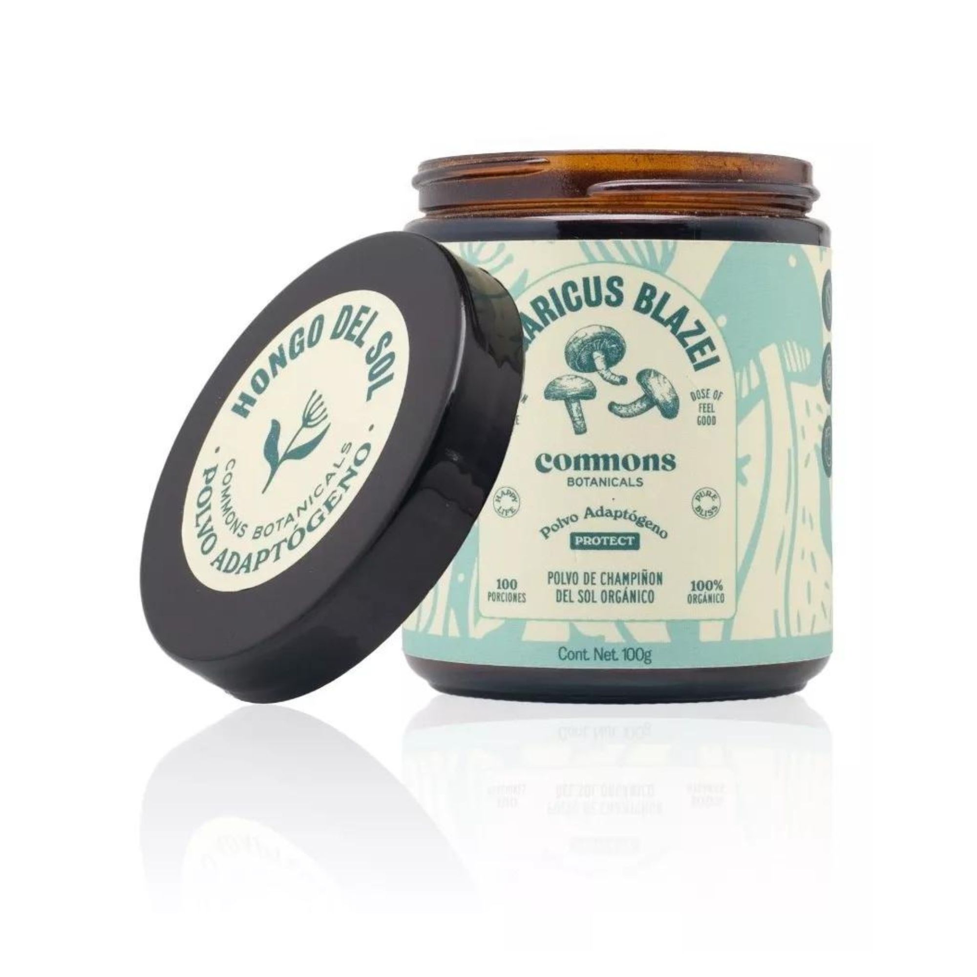 Hongo Adaptógeno Champiñón Del Sol Agaricus B 120g Commons 