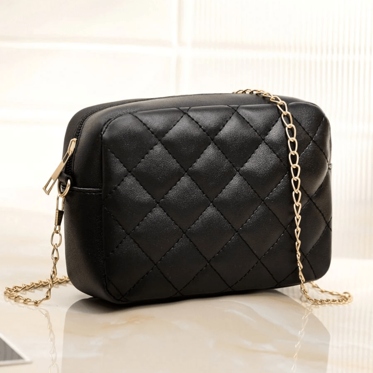 Bolsita Color Negro Para Dama Niña Moda Mujer