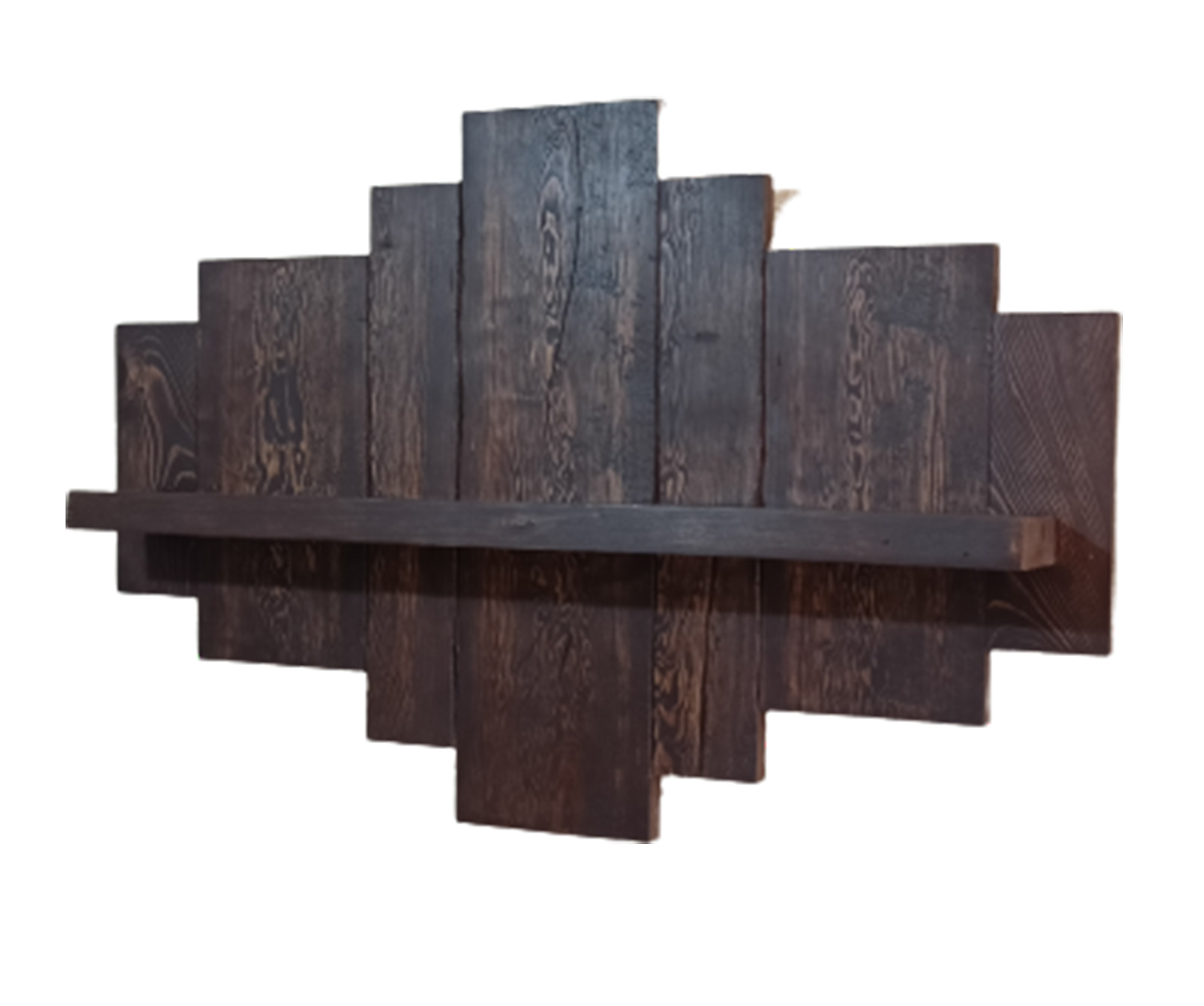 Repisa Tipo Cuadro De Pared Rustica, Artesanal, Rustico