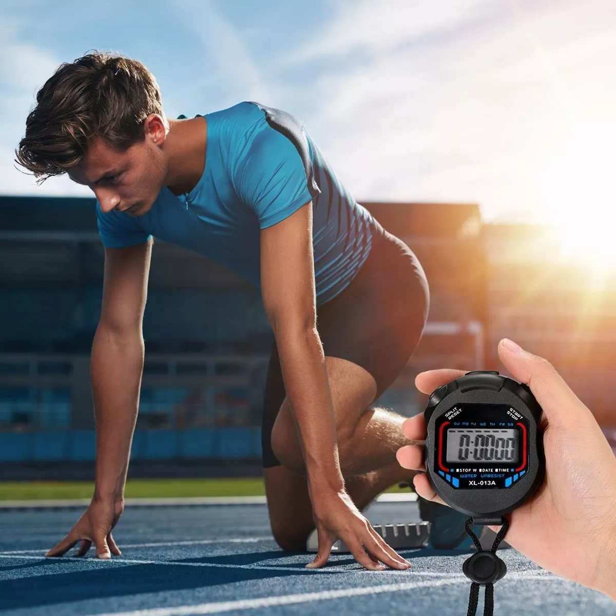 Cronómetro Digital Y Profesional Para Deporte 2pzs