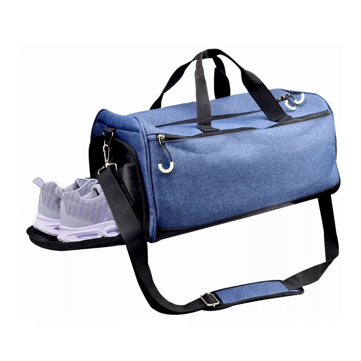 Bolso Deportivo Para Gimnasio/fitness/viaje, Mochila Gym Celeste