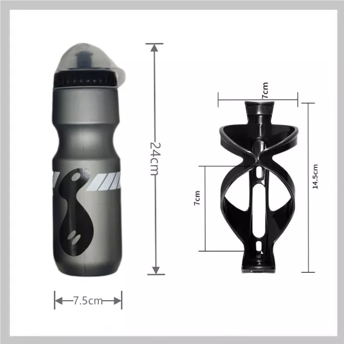 Set Botella De Agua Para Bicicleta/botella De Agua Para Ciclismo 2 Pzas