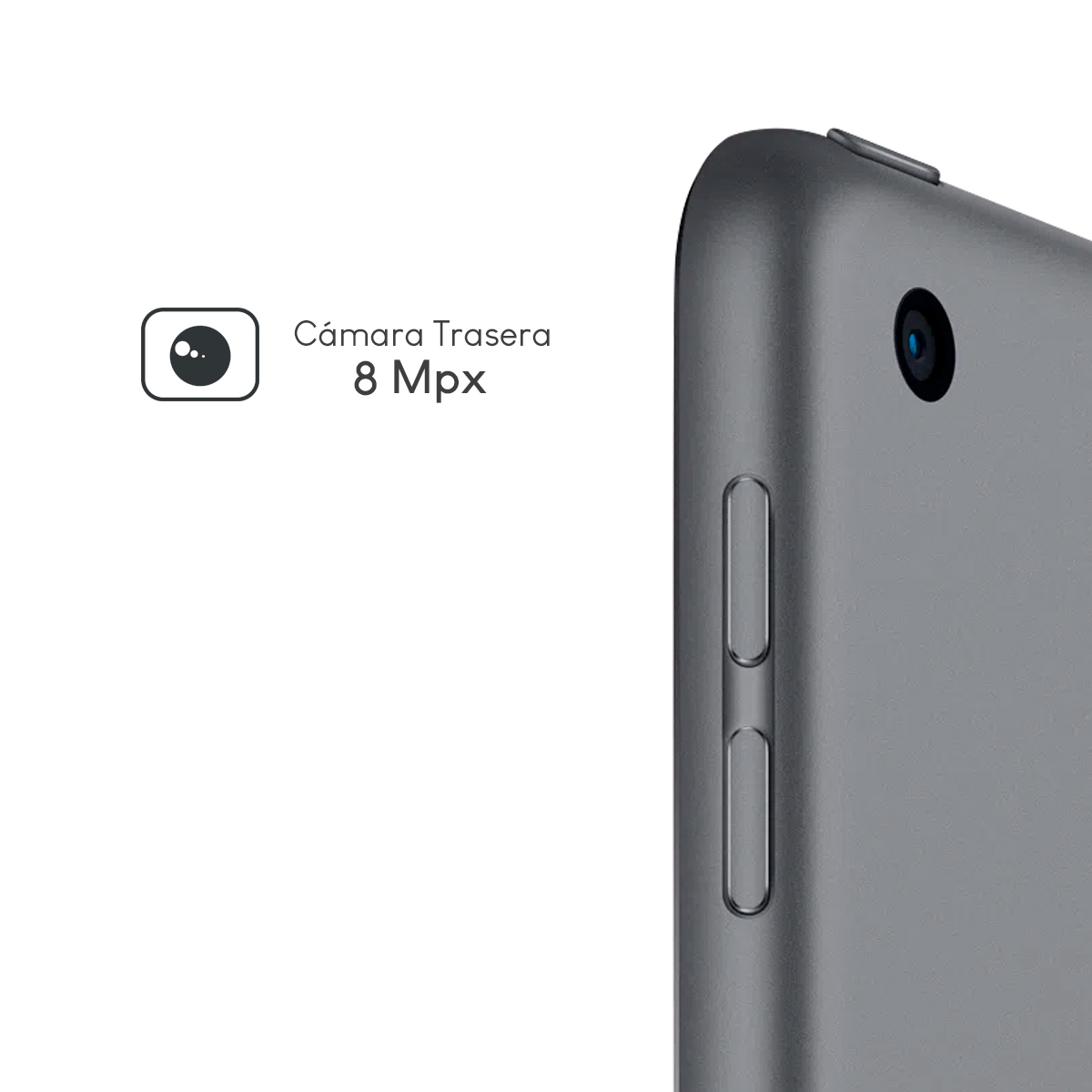 Combo Tablet Apple Ipad 9TH Gen 64GB 10.2Pulg Wifi Space Gray + Teclado