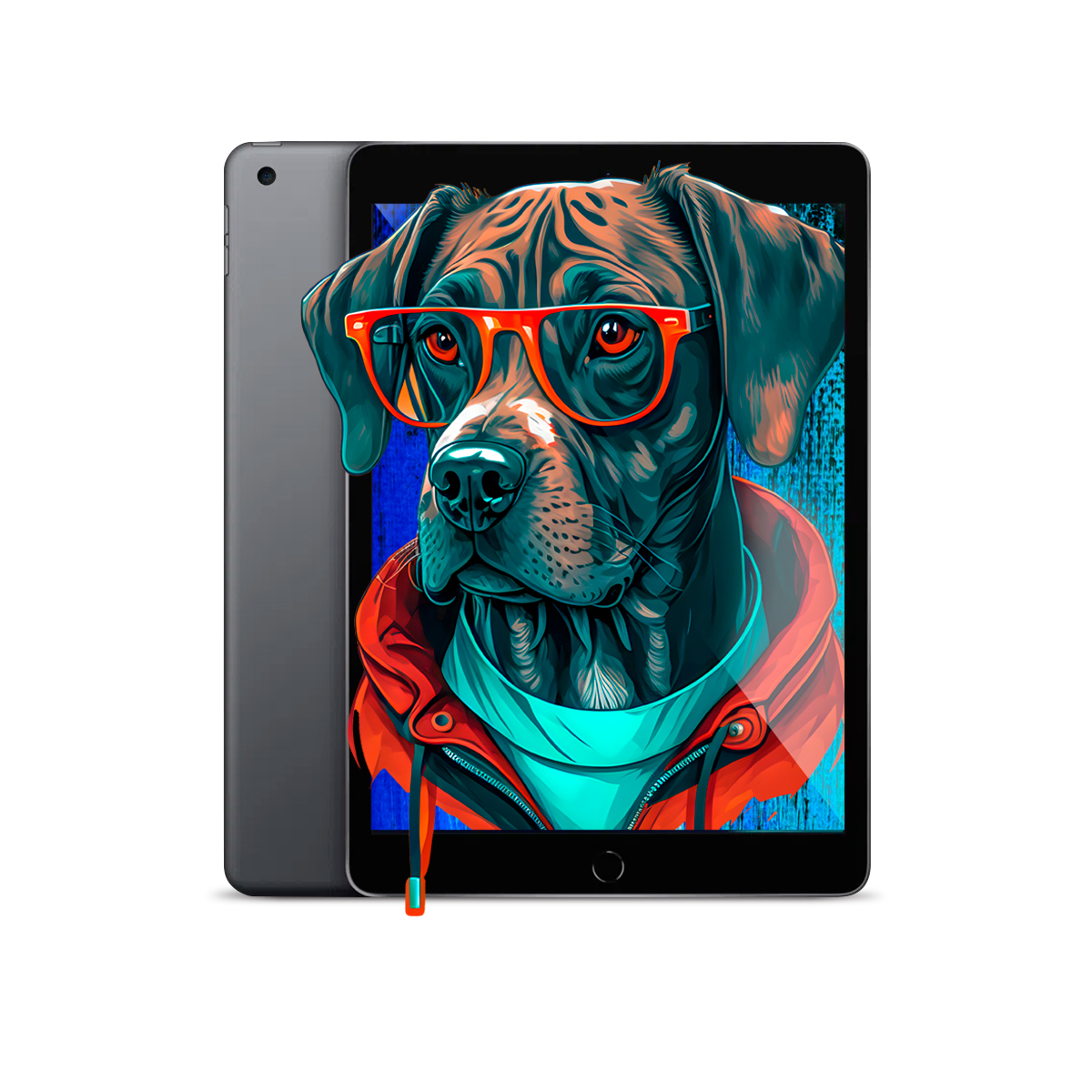 Combo Tablet Apple Ipad 9TH Gen 64GB 10.2Pulg Wifi Space Gray + Teclado