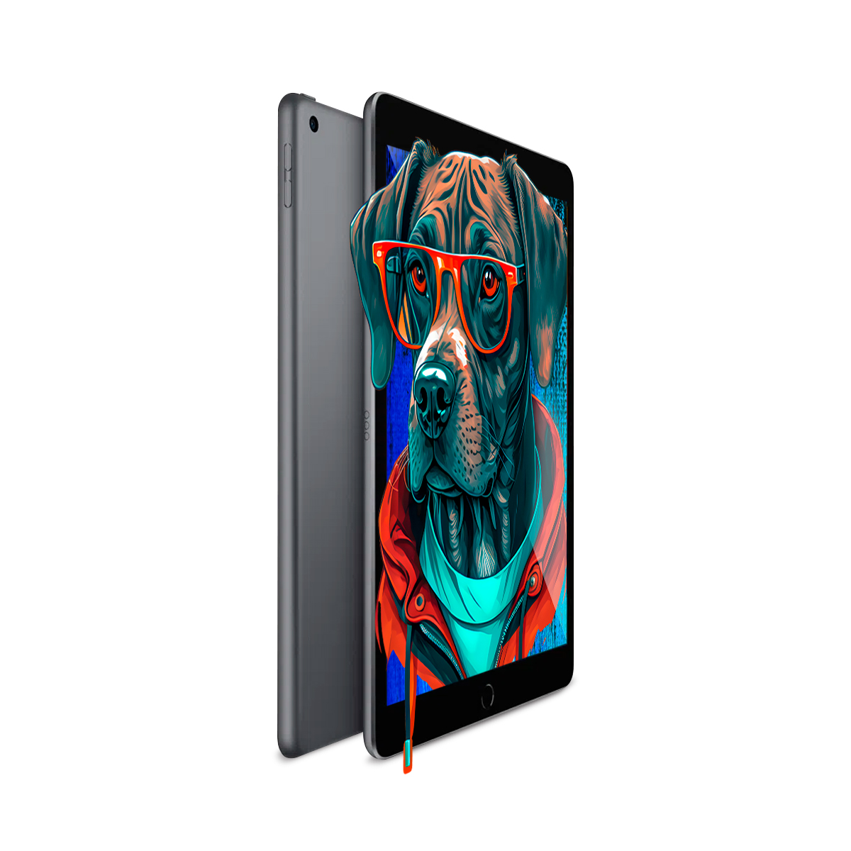 Combo Tablet Apple Ipad 9TH Gen 64GB 10.2Pulg Wifi Space Gray + Teclado Rosa