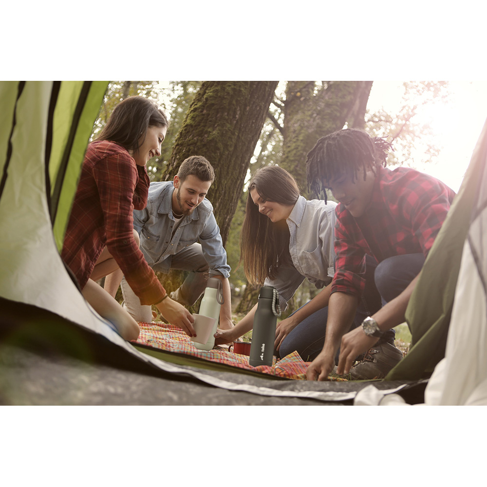 Termo de Acero Inoxidable de 500 ml Verde Claro Toho