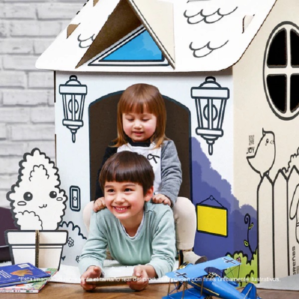 FIGURA ARMABLE PARA DECORAR / PIEDRA, PAPEL O TIJERAS / CASA DE JUEGOS