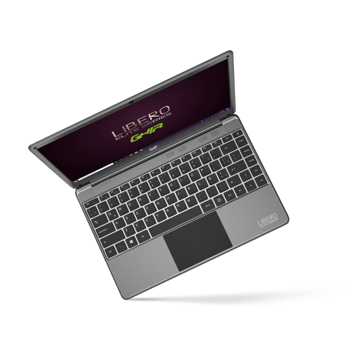 Laptop Ghia Libero Elite Intel CI3 2C 8GB 256GB 14Pulg HD W10H Space Grey Notghia-343