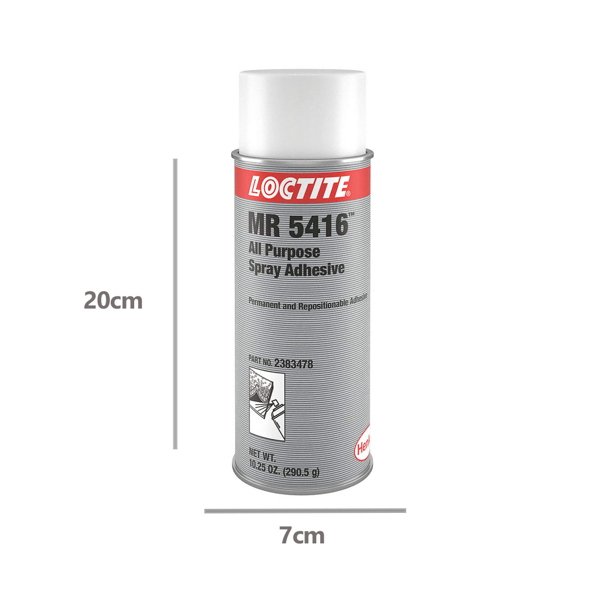 Adhesivo en Spray MR 5416 290.5G, LOC2383478 LOCTITE