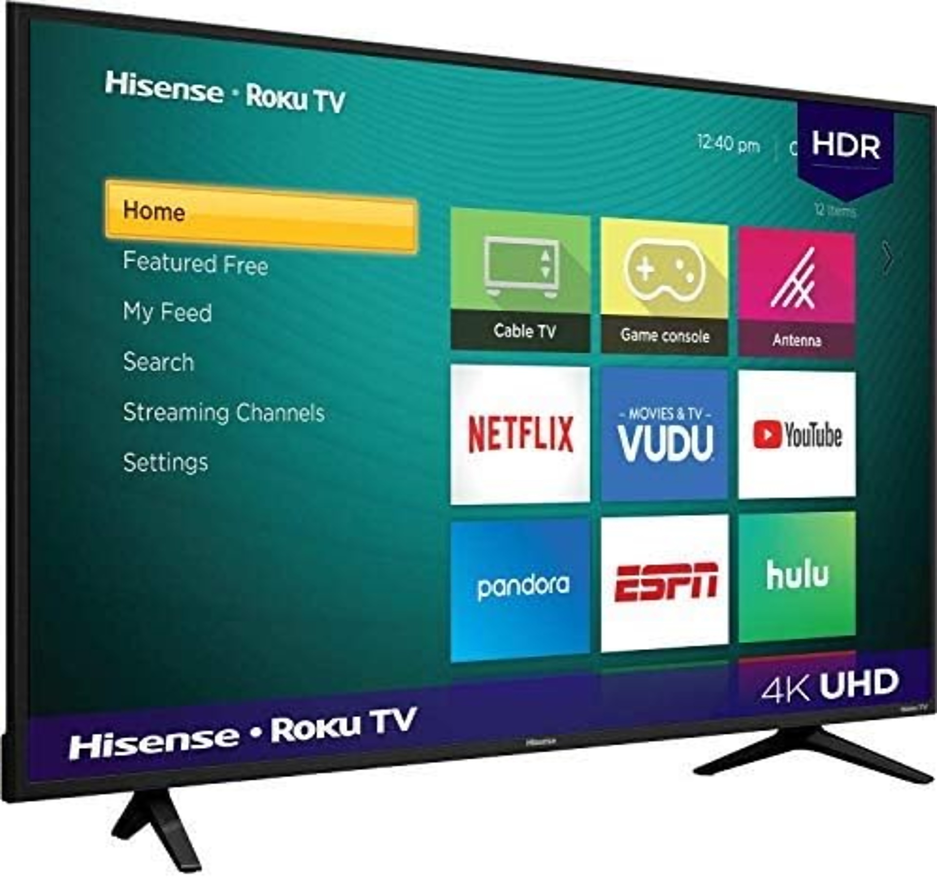 Television Hisense 58R6E Serie R6 58 pulgadas 4K UHD, Smart TV