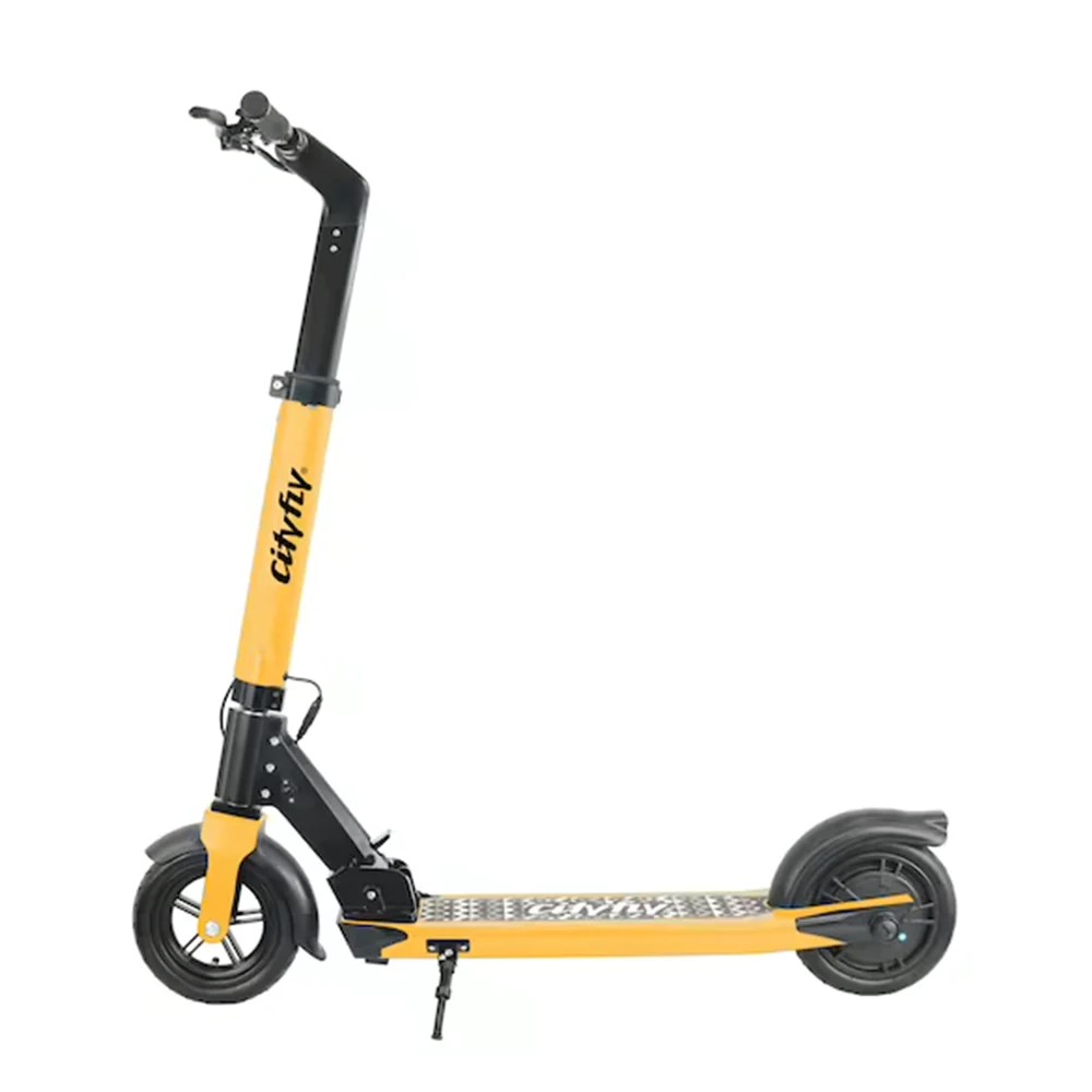 Scooter Eléctrico Plegable Cityfly Motor 350w Mambo Amarillo