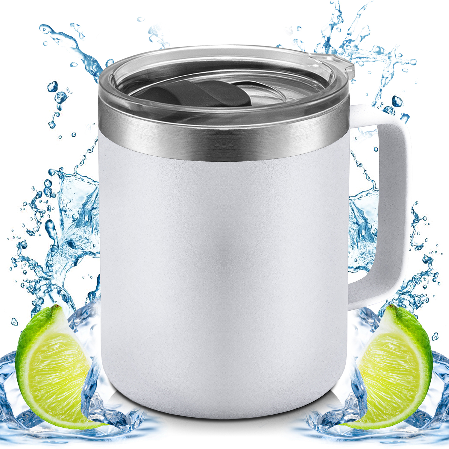 Taza Vaso Termo Térmico Acero Inoxidable Tipo Yeti 12oz - Variedad de Colores