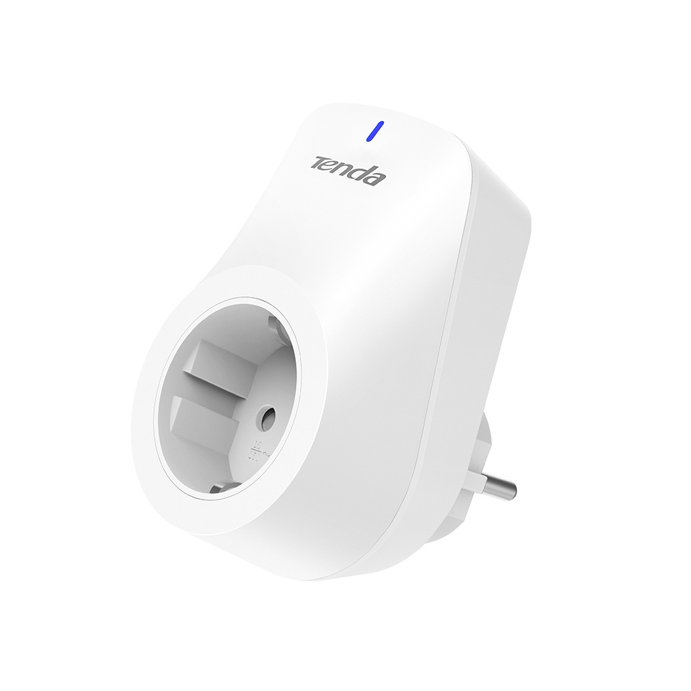 Tenda Smart Plug SP3 WiFi 1 Conector 2300W 10A Blanco enchufe conector pared pantalla tv lampara