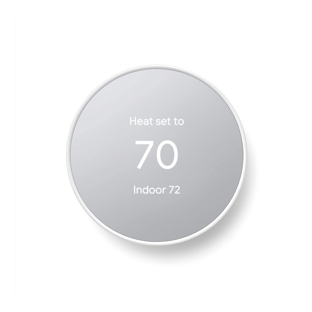 Google Termostato Nest Snow inteligente 