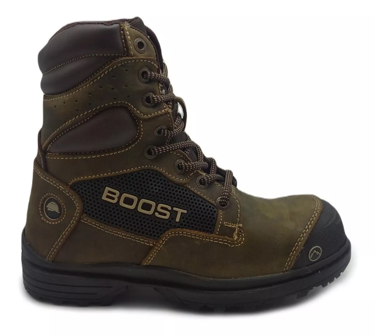 Botas Boost Alta Tactica/industrial Casco Acero Cierre 433