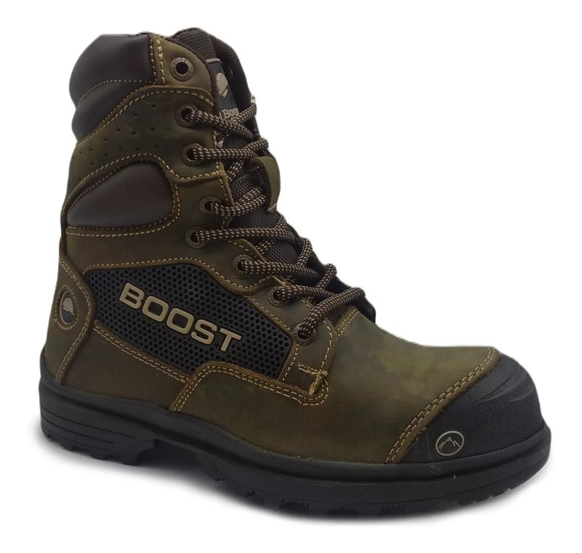 Botas Boost Alta Tactica/industrial Casco Acero Cierre 433