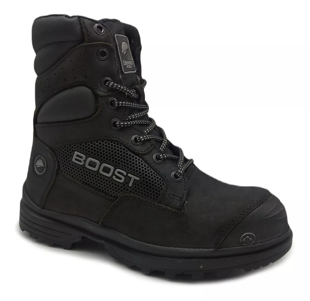 Botas Boost Alta Tactica/industrial Casco Acero Cierre 433