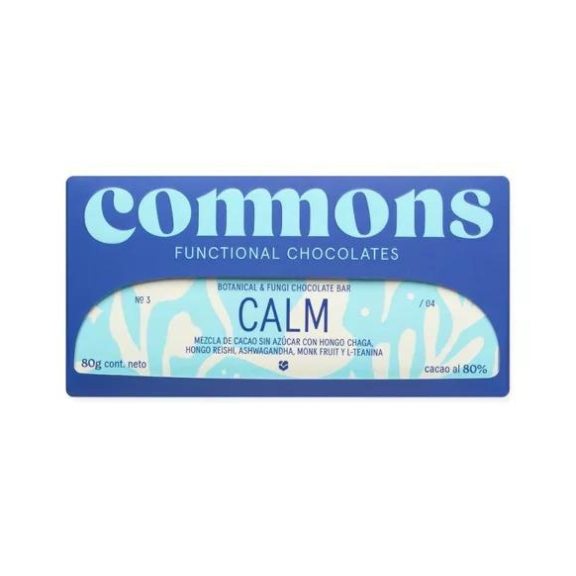 Chocolate Mexicano Con Adaptógenos Calm 80g Premium