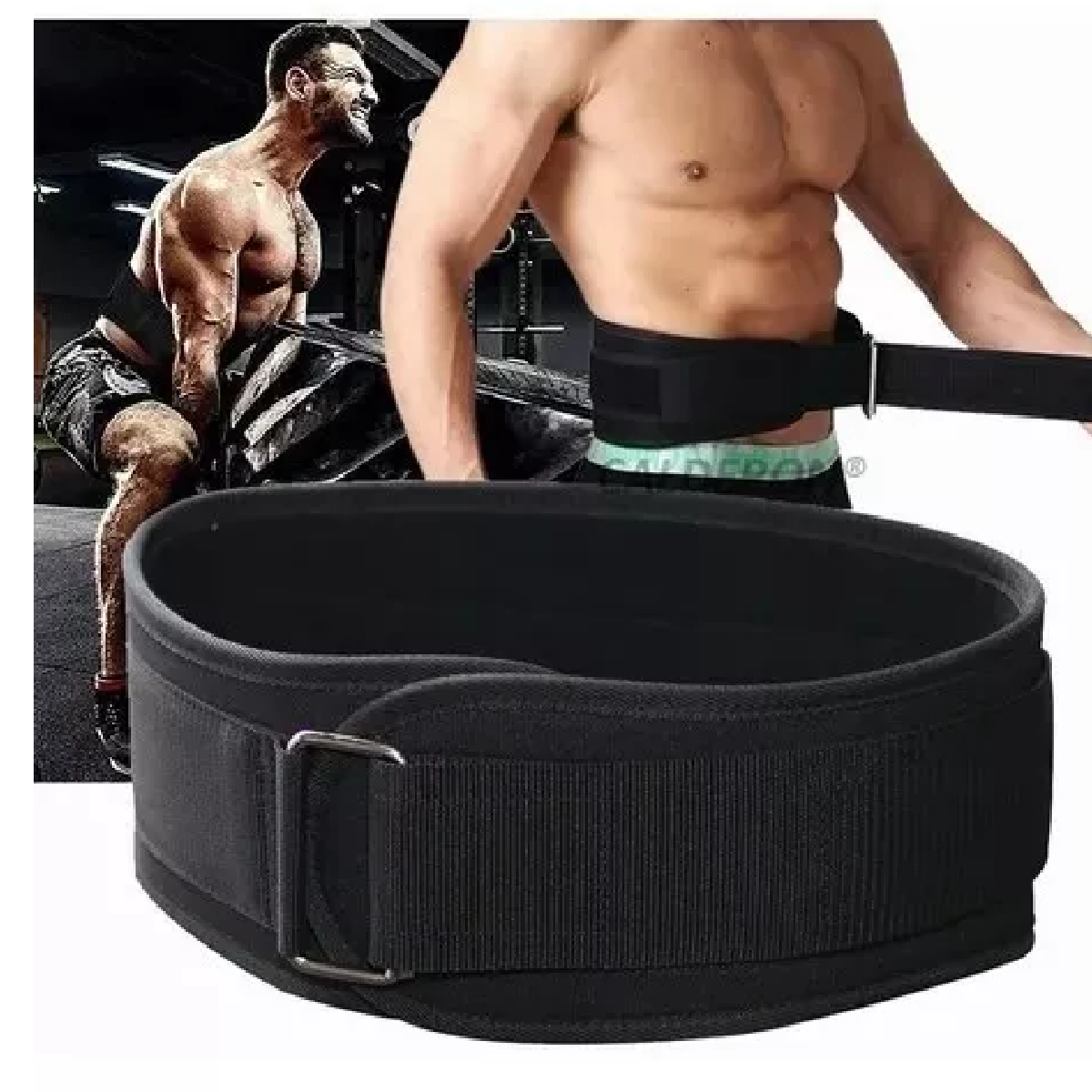 Cinturón Gimnasio Pesas Crossfit Lesión Lumbar L