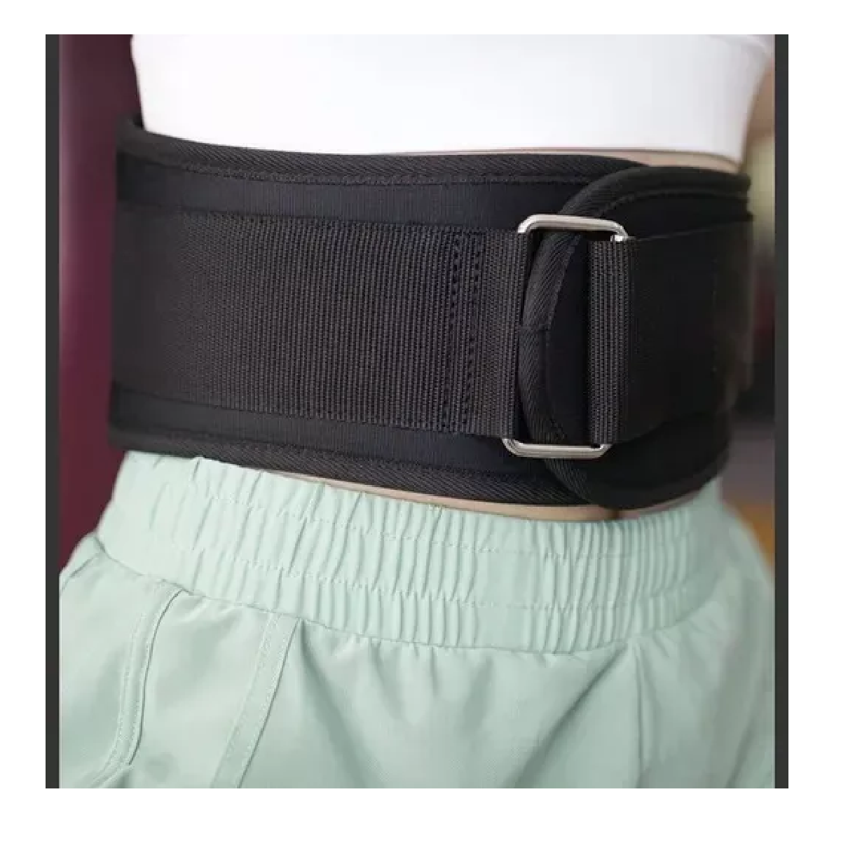 Cinturón Gimnasio Pesas Crossfit Lesión Lumbar L