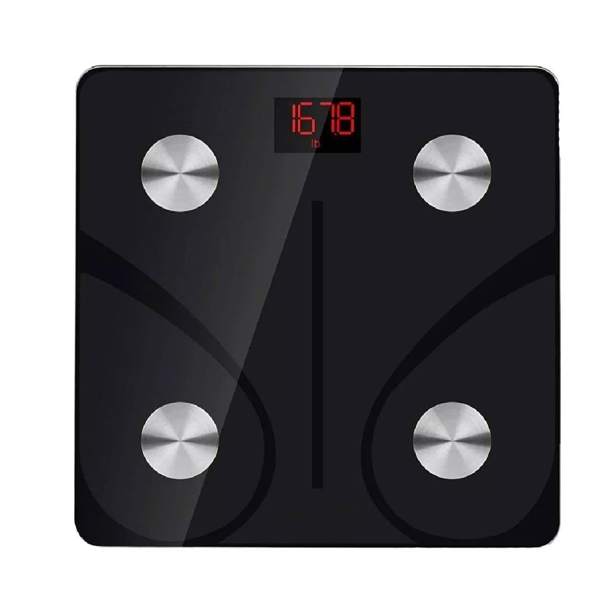 Balanza nutricional digital táctil de cocina y pesa hasta 5 kgr, negra