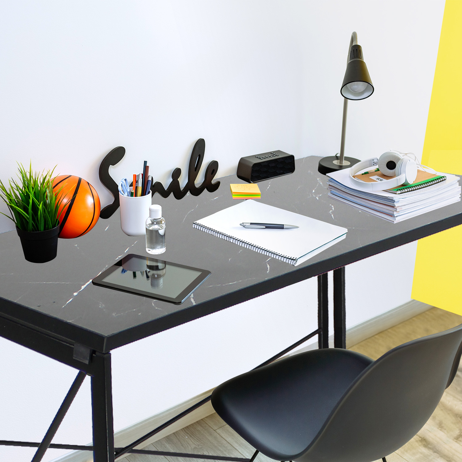 Escritorio Plegable Home Office con dos Cubiertas Color Blanco y Sauce. –  HomeWorking