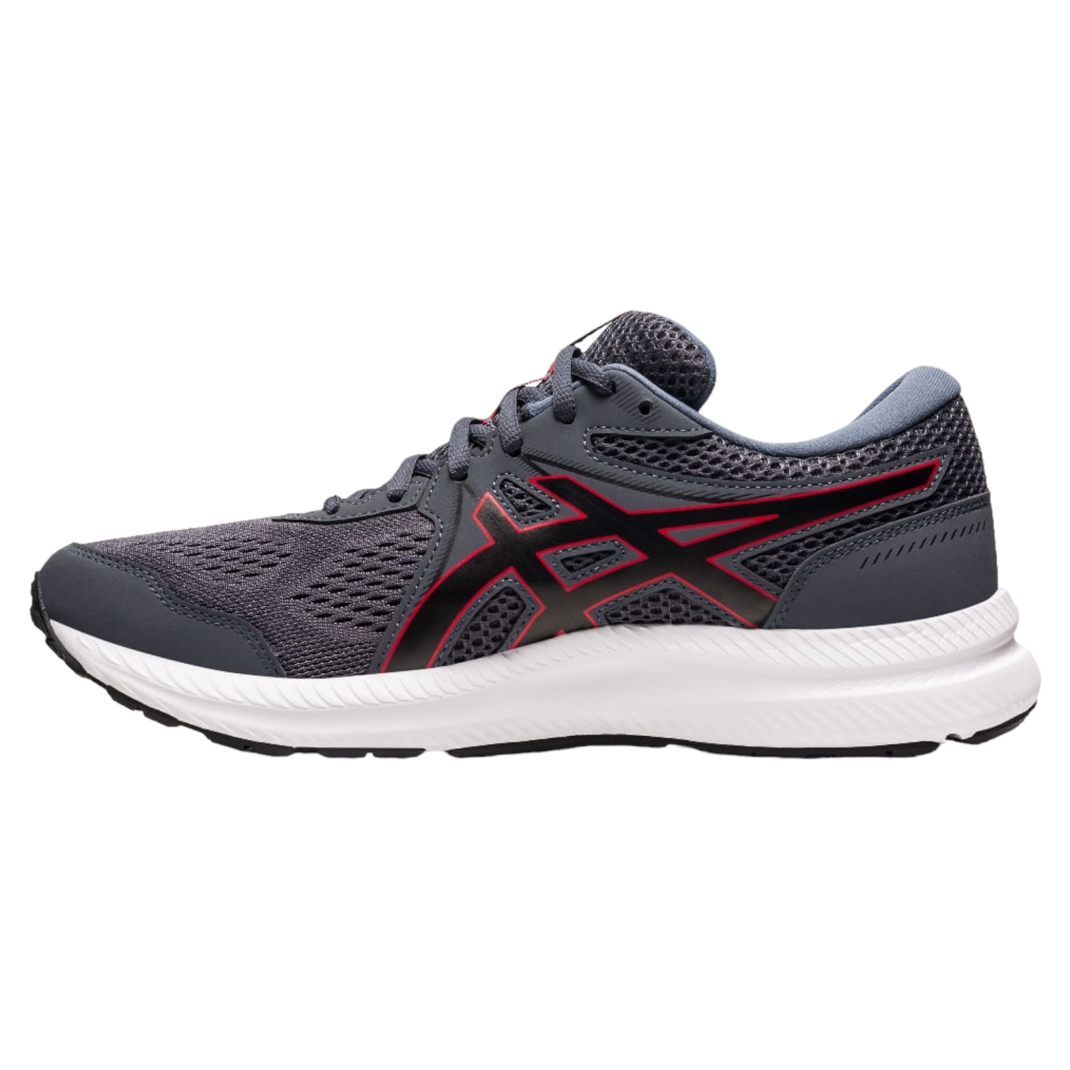 Tenis Asics Gel-contend 7 Gris 100% Original Para Hombre 