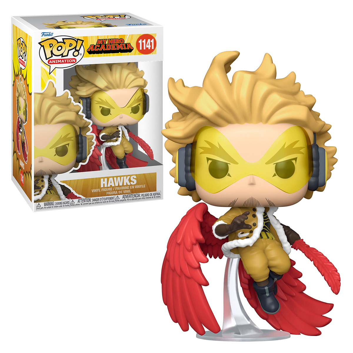 Funko Pop Hawks #1141 My Hero Academia Anime Figura Manga Original