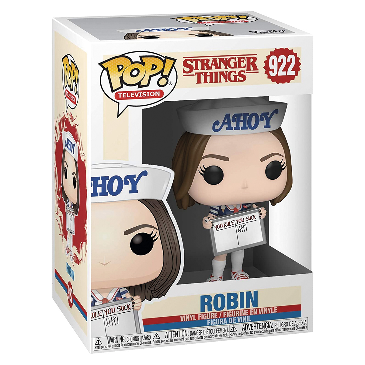 Funko Pop Robin Ahoy #922 Stranger Things Serie Netflix Figura Original