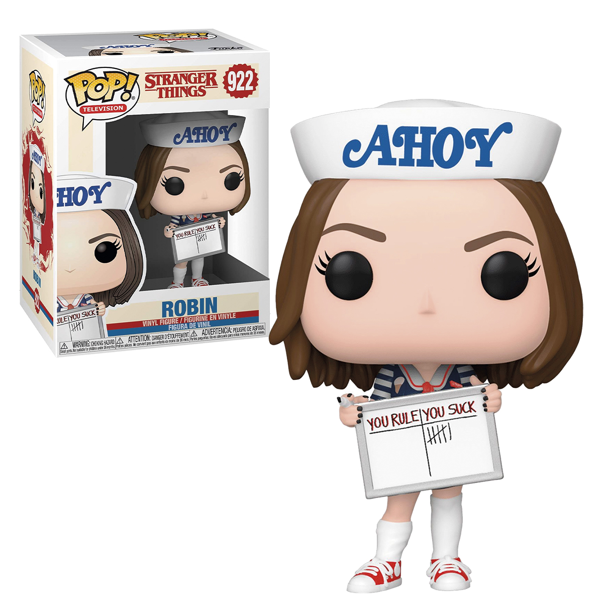 Funko Pop Robin Ahoy #922 Stranger Things Serie Netflix Figura Original