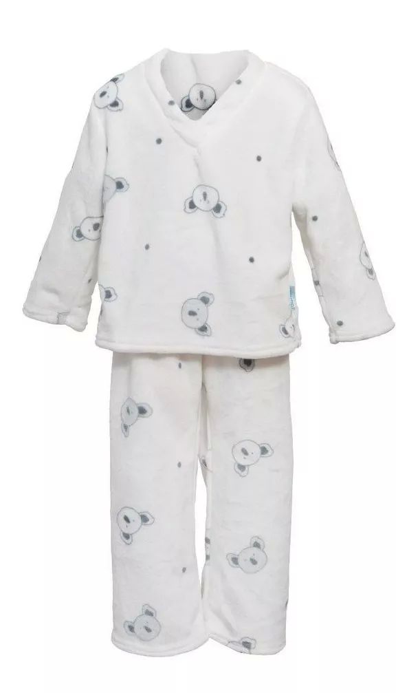 Pijama Koala Unisex 5-6 Años Conjunto Microfibra Suave Baby Inc.