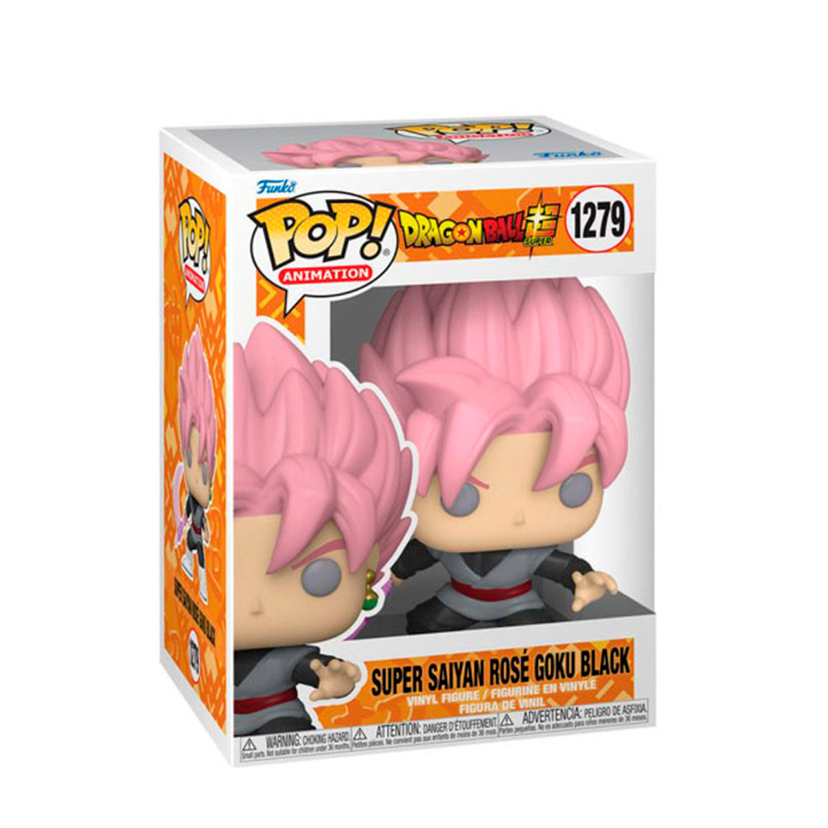 Funko Pop Goku Black Super Saiyan Rose Guadaña #1279 Dragon Ball Super Anime